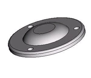 Крышка КСН 01.104 глухая